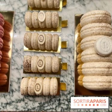 Ladurée - Bûches de Noël 2023 macarons