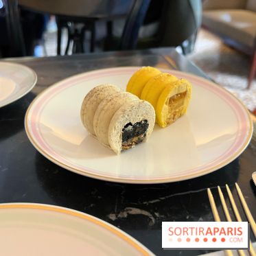 Ladurée - Bûches de Noël 2023 macarons