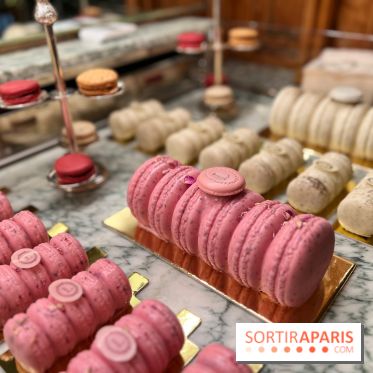 Ladurée - Bûches de Noël 2023 macarons