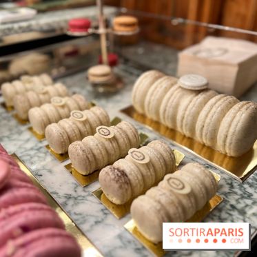 Ladurée - Bûches de Noël 2023 macarons