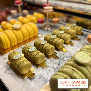 Ladurée - Bûches de Noël 2023 macarons