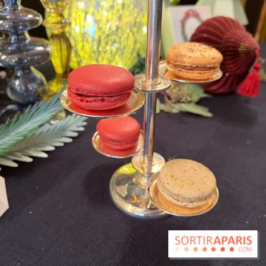 Ladurée - Bûches de Noël 2023 - Macarons