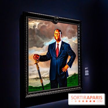 Exposition Kehinde Wiley - Dédale du Pouvoir - Musée du Quai Branly Jacques Chirac - photos