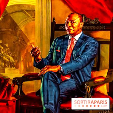 Exposition Kehinde Wiley - Dédale du Pouvoir - Musée du Quai Branly Jacques Chirac - photos  -  A7C2055