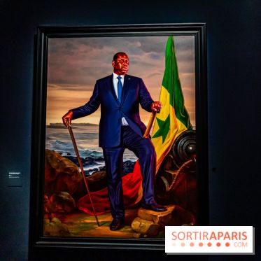 Exposition Kehinde Wiley - Dédale du Pouvoir - Musée du Quai Branly Jacques Chirac - photos  -  A7C2021