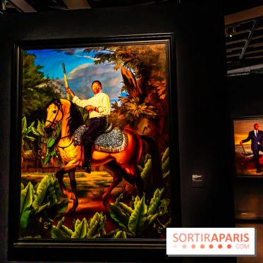 Exposition Kehinde Wiley - Dédale du Pouvoir - Musée du Quai Branly Jacques Chirac - photos