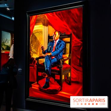 Exposition Kehinde Wiley - Dédale du Pouvoir - Musée du Quai Branly Jacques Chirac - photos  -  A7C2027