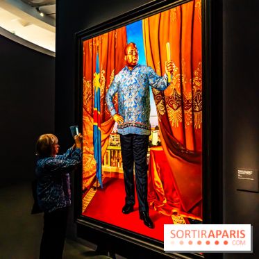 Exposition Kehinde Wiley - Dédale du Pouvoir - Musée du Quai Branly Jacques Chirac - photos  -  A7C2037