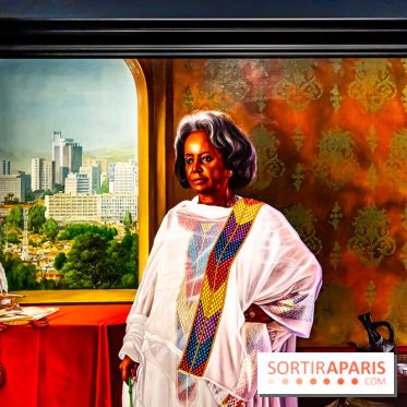 Exposition Kehinde Wiley - Dédale du Pouvoir - Musée du Quai Branly Jacques Chirac - photos  -  A7C2023