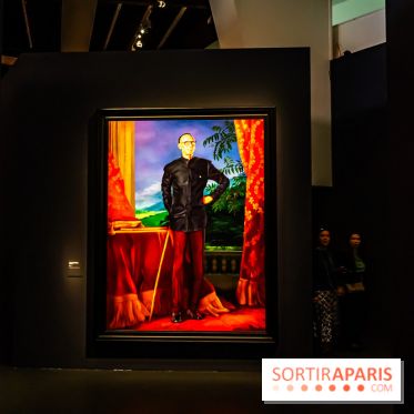 Exposition Kehinde Wiley - Dédale du Pouvoir - Musée du Quai Branly Jacques Chirac - photos  -  A7C2043