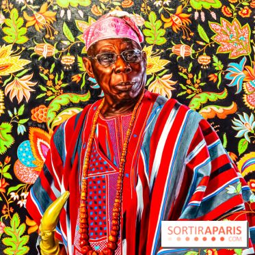 Exposition Kehinde Wiley - Dédale du Pouvoir - Musée du Quai Branly Jacques Chirac - photos  -  A7C2049