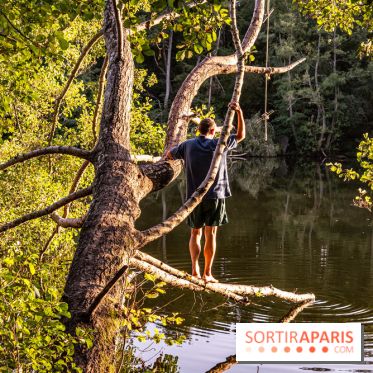 Le sentier des Maréchaux à Senlisse - Vallée de Chevreuse -  étang de Cernay