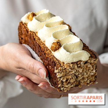 Atelier Fargo, la pâtisserie artisanale gourmande au levain naturel  -  millefeuille