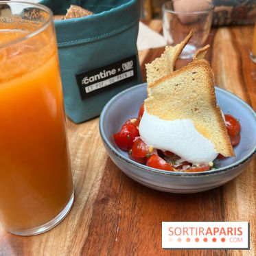 Arkose Strasbourg Saint-Denis - Jus frais et tomates mozza
