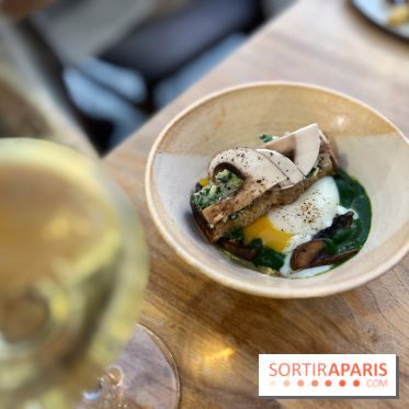 A Table ! - Oeuf parfait, champignons persillade