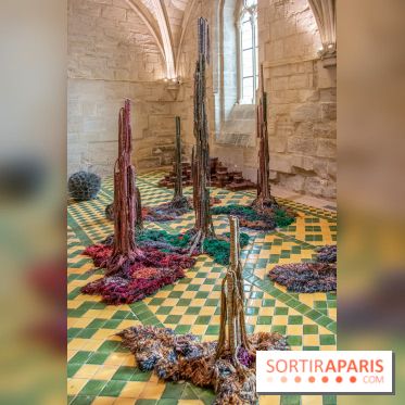 Exposition Entre Les Murs de Tanja Smeets et Karin van Dam Abbaye de Maubuisson