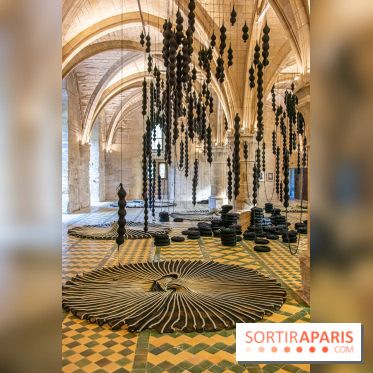 Exposition Entre Les Murs de Tanja Smeets et Karin van Dam Abbaye de Maubuisson