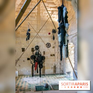 Exposition Entre Les Murs de Tanja Smeets et Karin van Dam Abbaye de Maubuisson