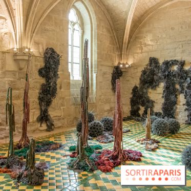 Exposition Entre Les Murs de Tanja Smeets et Karin van Dam Abbaye de Maubuisson