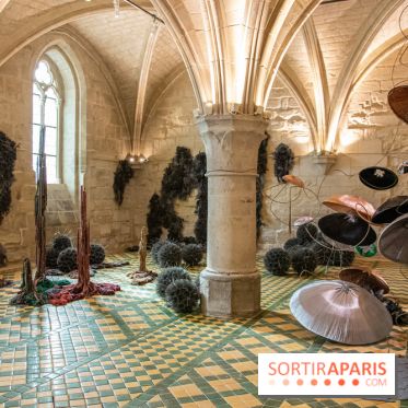 Exposition Entre Les Murs de Tanja Smeets et Karin van Dam Abbaye de Maubuisson