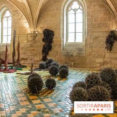 Exposition Entre Les Murs de Tanja Smeets et Karin van Dam Abbaye de Maubuisson