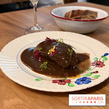 Bourrache - Joue de bœuf braisée