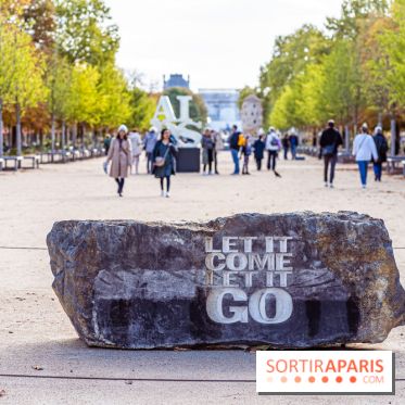 Paris+ par Art Basel 2023 aux Tuileries -  John Giorno - Let it come let it go
