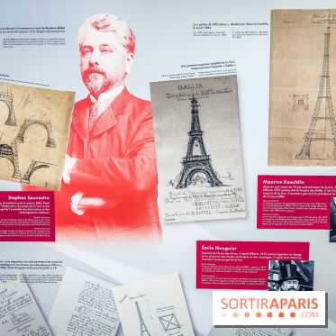 Tour Eiffel : une exposition inédite gratuite en hommage à Gustave Eiffel sur le parvis - nos photos
