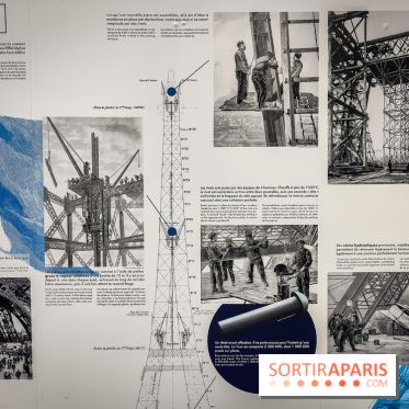 Tour Eiffel : une exposition inédite gratuite en hommage à Gustave Eiffel sur le parvis - nos photos