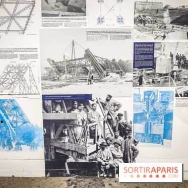 Tour Eiffel : une exposition inédite gratuite en hommage à Gustave Eiffel sur le parvis - nos photos