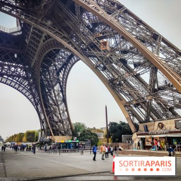 Tour Eiffel : une exposition inédite gratuite en hommage à Gustave Eiffel sur le parvis - nos photos