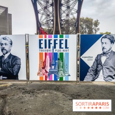 Tour Eiffel : une exposition inédite gratuite en hommage à Gustave Eiffel sur le parvis - nos photos