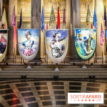 Raphaël Barontini, les photos de son installation monumentale au Panthéon