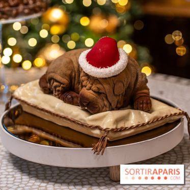 Bûche de Noël du Lutetia 2023 et galette des rois 2024 par Nicolas Guercio  - A7C0640