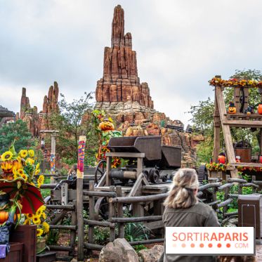 Halloween 2023 à Disneyland Paris Frontierland Big Thunder Mountain