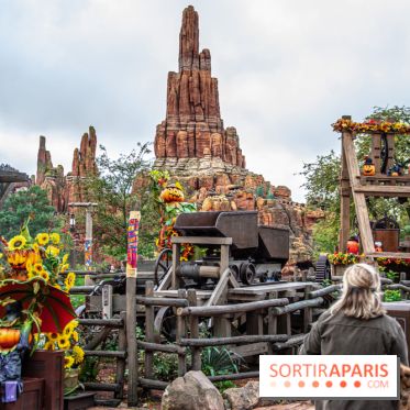 Halloween 2023 à Disneyland Paris Frontierland Big Thunder Mountain