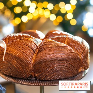 La Bûche de Noël du George V Paris 2023 et la Galette des Rois 2024