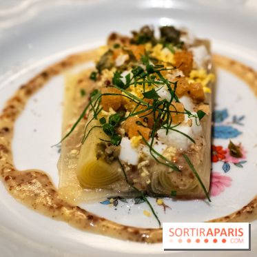 Bistrot Podium, le restaurant festif avec la carte de Glenn Viel -  poireau vinaigrette
