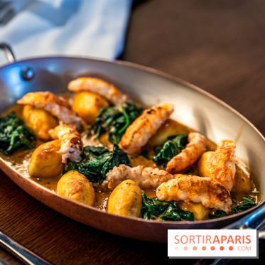 Bistrot Podium, le restaurant festif avec la carte de Glenn Viel -  Les quenelles de cabillaud et langoustine