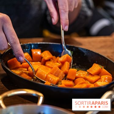 Bistrot Podium, le restaurant festif avec la carte de Glenn Viel -  carottes au safran