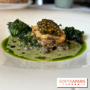 Menu chasse Le Gabriel, La Réserve - Ormeaux, lentilles, caviar