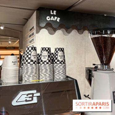 Café Jonak et collections chaussures marrons - Galeries Lafayette Haussmann - image00021