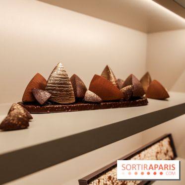 Bûche et chocolats de Noël 2023 signés Alléno & Rivoire