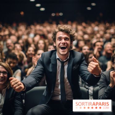 Photos d'Illustrations MidJourney : spectacles d'humour - 6