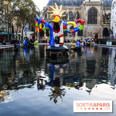 La Fontaine Stravinsky rénovée à Paris, nos photos