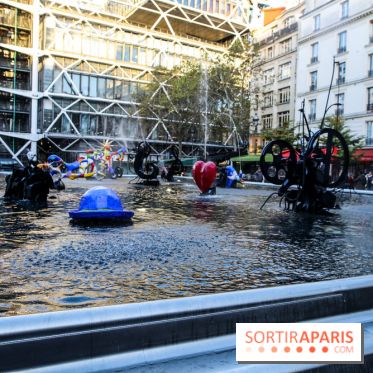 La Fontaine Stravinsky rénovée à Paris, nos photos - IMG 1710