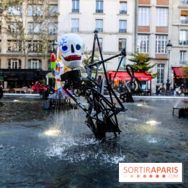 La Fontaine Stravinsky rénovée à Paris, nos photos