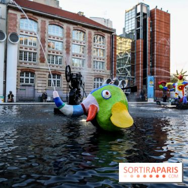 La Fontaine Stravinsky restaurée à Paris, nos photos