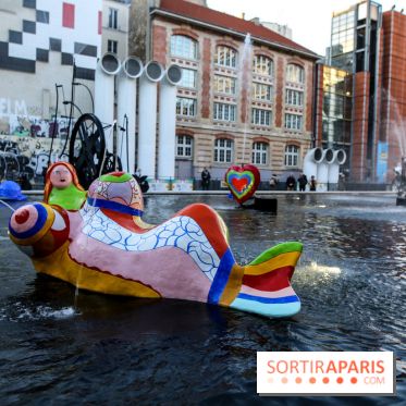 La Fontaine Stravinsky restaurée à Paris, nos photos