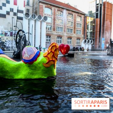 La Fontaine Stravinsky restaurée à Paris, nos photos